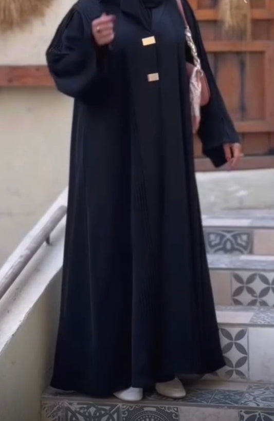 Pleated Abaya